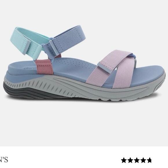 Dansko Racquel Pastel Strap Walking Sandal Size 41 US 10.5 / 11 - Picture 4 of 9